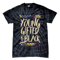 Young Gifted & Black African Pride Tie-Dye T-Shirt