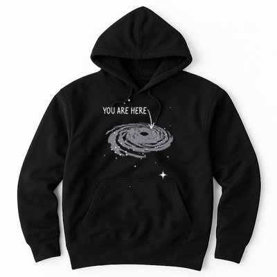 You Are Here Astronomy Galaxy Astronomer Science Fan Hoodie