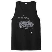 You Are Here Astronomy Galaxy Astronomer Science Fan PosiCharge Competitor Tank