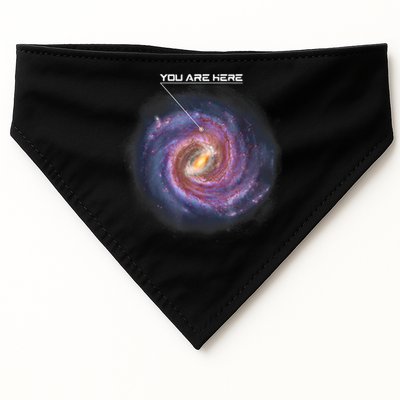 You Are Here Astronomy Milky Way Solar System Galaxy Space USA-Made Doggie Bandana