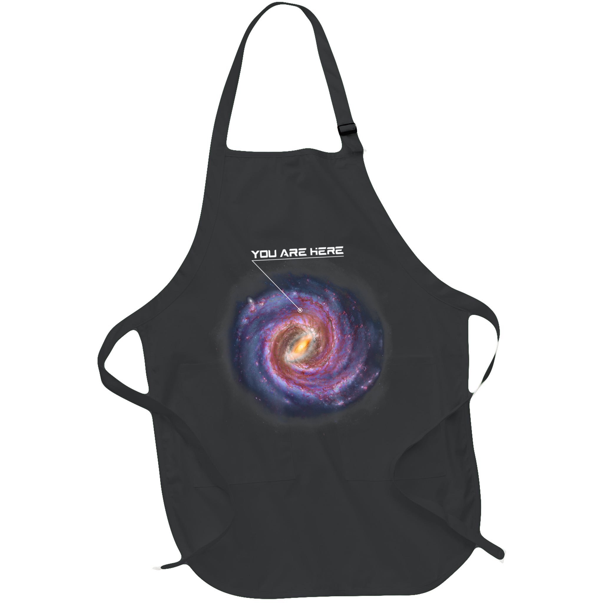 You Are Here Astronomy Milky Way Solar System Galaxy Space Apron