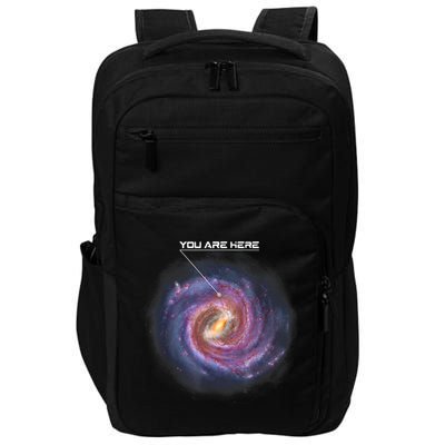 You Are Here Astronomy Milky Way Solar System Galaxy Space Impact Tech Backpack