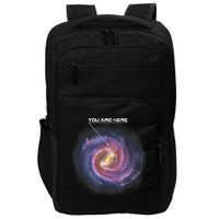 You Are Here Astronomy Milky Way Solar System Galaxy Space Impact Tech Backpack