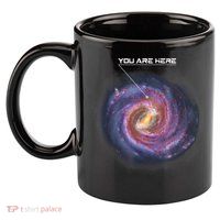 You Are Here Astronomy Milky Way Solar System Galaxy Space 11oz C Handle Ceramic Mug