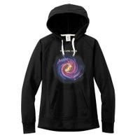 You Are Here Astronomy Milky Way Solar System Galaxy Space Women's Fleece Hoodie