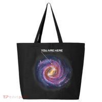 You Are Here Astronomy Milky Way Solar System Galaxy Space 25L Jumbo Tote