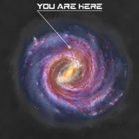 You Are Here Astronomy Milky Way Solar System Galaxy Space Golf Towel