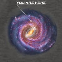 You Are Here Astronomy Milky Way Solar System Galaxy Space Vector Backpack