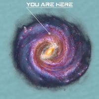 You Are Here Astronomy Milky Way Solar System Galaxy Space Sueded Cloud Jersey T-Shirt