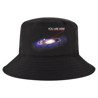 YOU ARE HERE Milky Way Galaxy Funny Outerspace Astronomy Cool Comfort Performance Bucket Hat