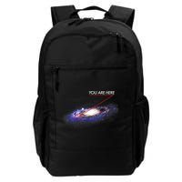YOU ARE HERE Milky Way Galaxy Funny Outerspace Astronomy Backpack