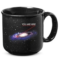 YOU ARE HERE Milky Way Galaxy Funny Outerspace Astronomy 15oz Campfire Ceramic Mug
