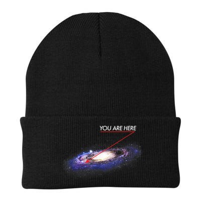 YOU ARE HERE Milky Way Galaxy Funny Outerspace Astronomy Beanie