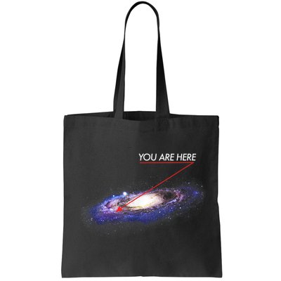 YOU ARE HERE Milky Way Galaxy Funny Outerspace Astronomy Bag