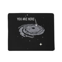 You Are Here Astronomy Galaxy Astronomer Science Fan Mousepad