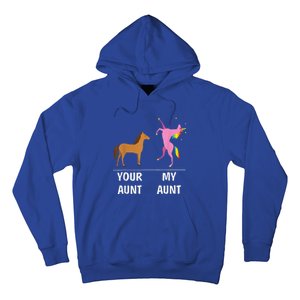 Your Aunt Horse My Aunt Unicorn Funny Hoodie