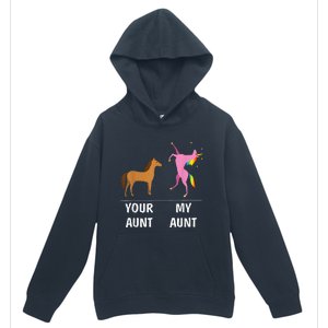 Your Aunt Horse My Aunt Unicorn Funny Urban Pullover Hoodie