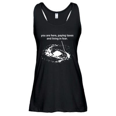 You Are Here Paying Taxes And Living In Fear Ladies Essential Flowy Tank