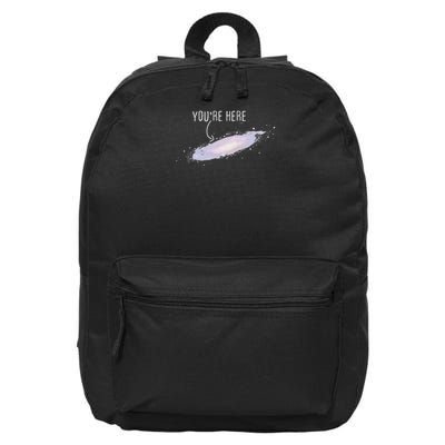 You Are Here Milky Way Science Planet Astronomer 16 in Basic Backpack