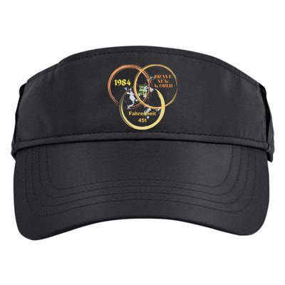 You Are Here 1984 Brave New World Dystopia Adult Drive Performance Visor