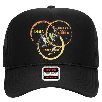 You Are Here 1984 Brave New World Dystopia Trucker Hat