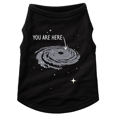 You Are Here Astronomy Galaxy Astronomer Science Fan Doggie Tank