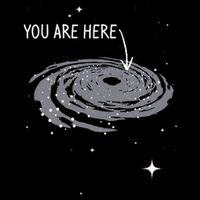 You Are Here Astronomy Galaxy Astronomer Science Fan Backpack