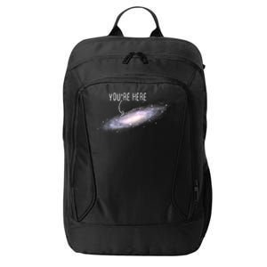 You Are Here Milky Way Science Planet Astronomer City Backpack