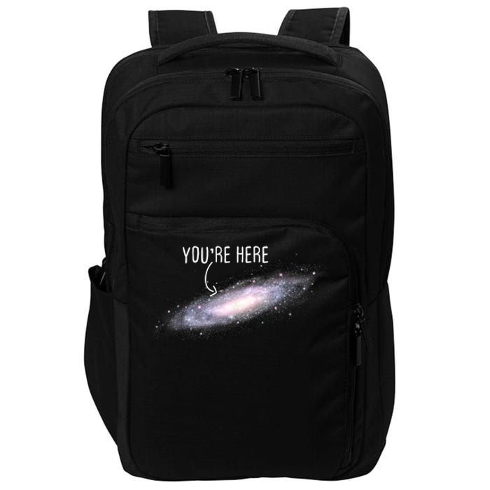 You Are Here Milky Way Science Planet Astronomer Impact Tech Backpack