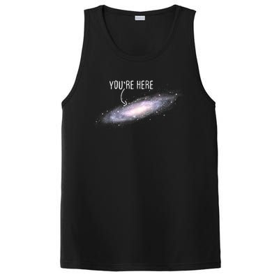 You Are Here Milky Way Science Planet Astronomer PosiCharge Competitor Tank