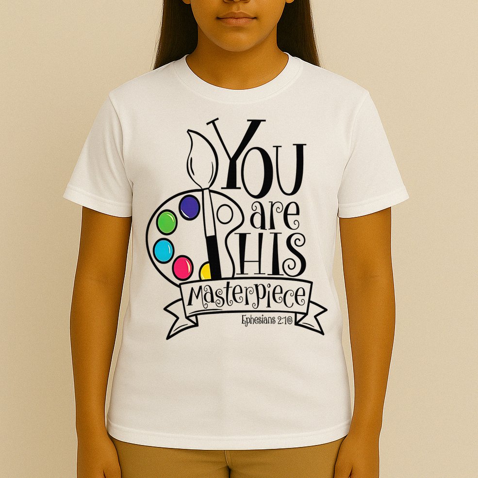 You Are His Masterpiece Christian T-Shirt