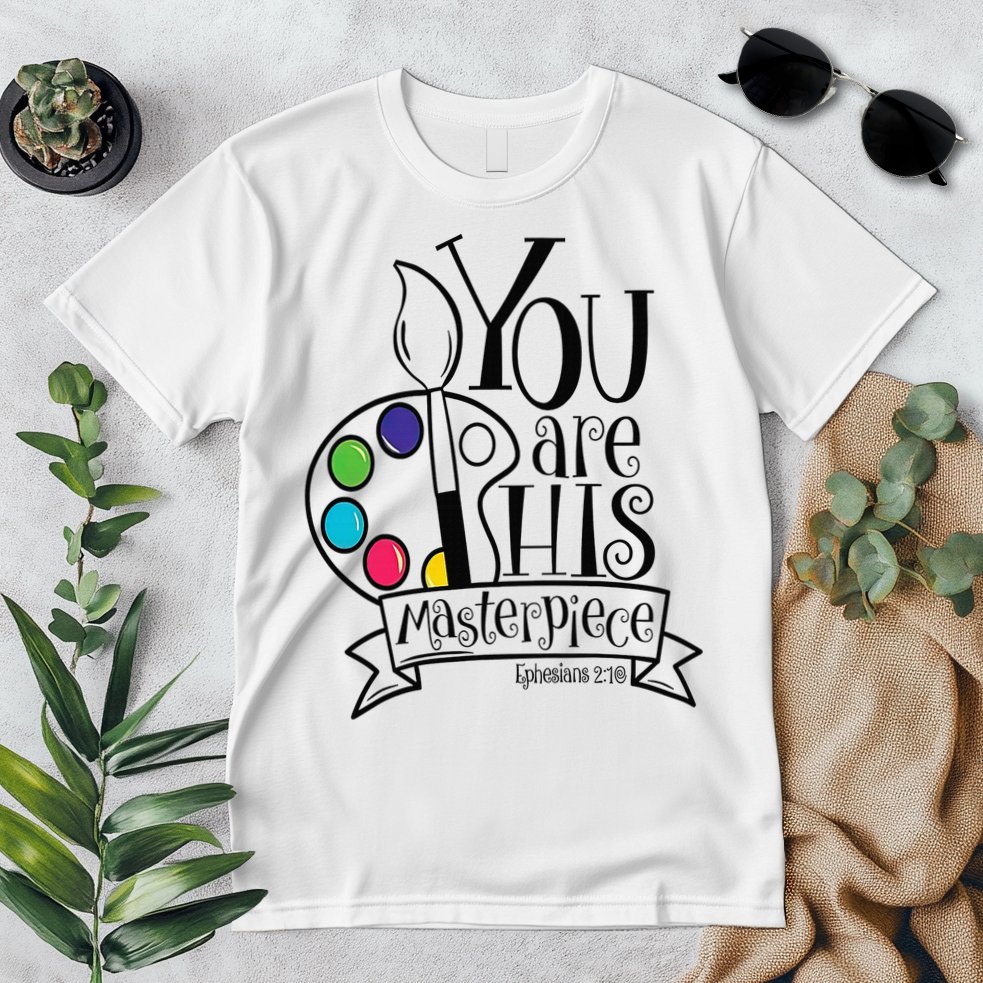 You Are His Masterpiece Christian Premium T-Shirt