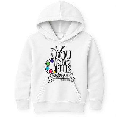 You Are His Masterpiece Christian Kids Hoodie