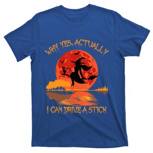 Yes Actually I Can Drive A Stick Halloween 2022 T-Shirt