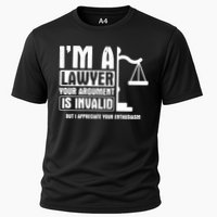 Your Agrut Is Invalid But I Appreciate Lawyer Cool Gift Cooling Performance Crew T-Shirt