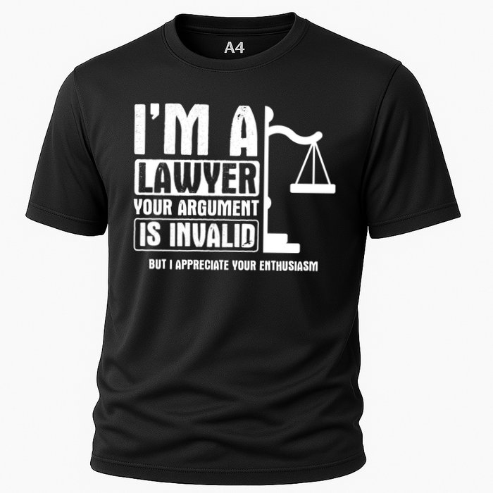 Your Agrut Is Invalid But I Appreciate Lawyer Cool Gift Cooling Performance Crew T-Shirt