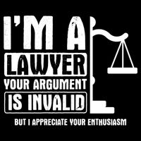 Your Agrut Is Invalid But I Appreciate Lawyer Cool Gift Cooling Performance Crew T-Shirt