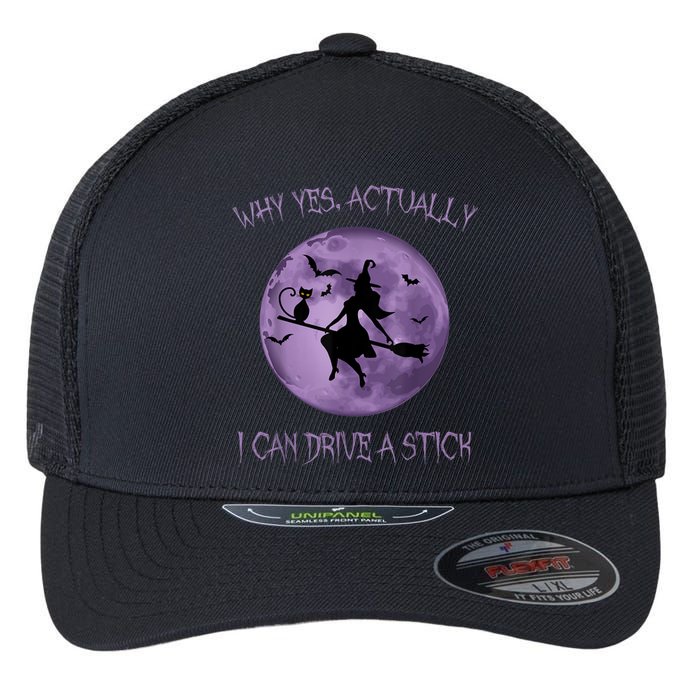 Yes Actually I Can Drive A Stick Halloween 2022 Flexfit Unipanel Trucker Cap