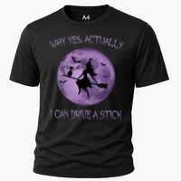 Yes Actually I Can Drive A Stick Halloween 2022 Cooling Performance Crew T-Shirt