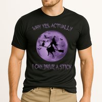 Yes Actually I Can Drive A Stick Halloween 2022 Cooling Performance Crew T-Shirt
