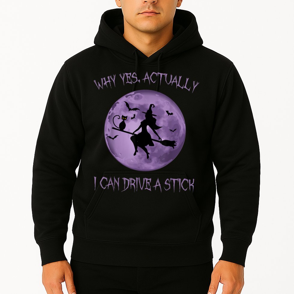 Yes Actually I Can Drive A Stick Halloween 2022 Hoodie