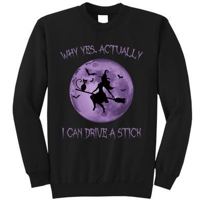 Yes Actually I Can Drive A Stick Halloween 2022 Sweatshirt