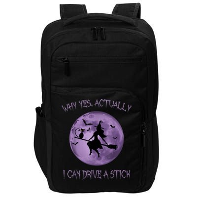 Yes Actually I Can Drive A Stick Halloween 2022 Impact Tech Backpack