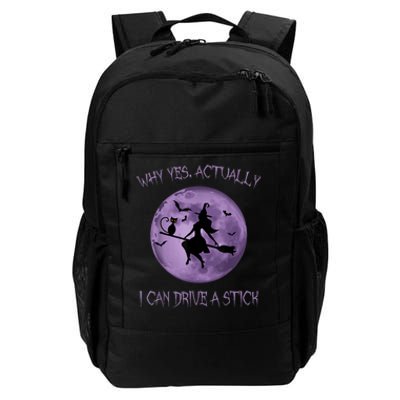 Yes Actually I Can Drive A Stick Halloween 2022 Daily Commute Backpack