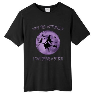 Yes Actually I Can Drive A Stick Halloween 2022 Tall Fusion ChromaSoft Performance T-Shirt