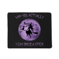 Yes Actually I Can Drive A Stick Halloween 2022 Mousepad