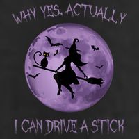 Yes Actually I Can Drive A Stick Halloween 2022 25L Jumbo Tote