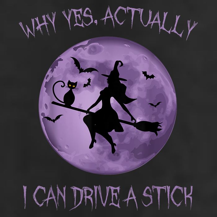 Yes Actually I Can Drive A Stick Halloween 2022 25L Jumbo Tote