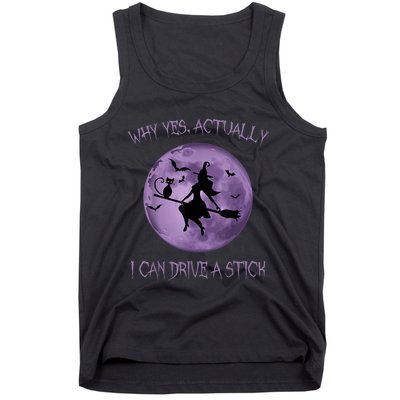 Yes Actually I Can Drive A Stick Halloween 2022 Tank Top