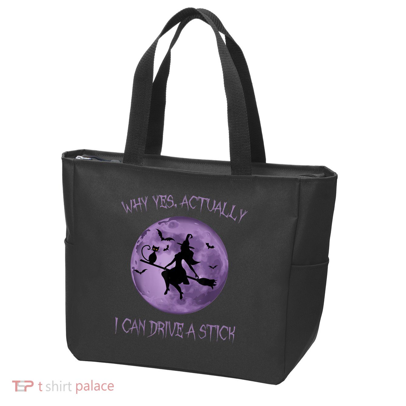 Yes Actually I Can Drive A Stick Halloween 2022 Zip Tote Bag